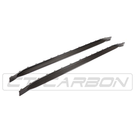 CT CARBON FULL KIT BMW M3 G80/G81 CARBON FIBRE SIDE SKIRT REPLACEMENT - CT DESIGN
