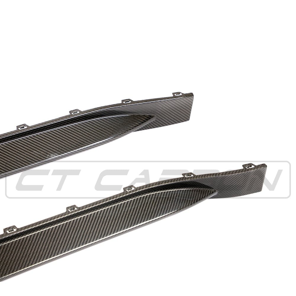 CT CARBON FULL KIT BMW M3 G80/G81 CARBON FIBRE SIDE SKIRT REPLACEMENT - CT DESIGN
