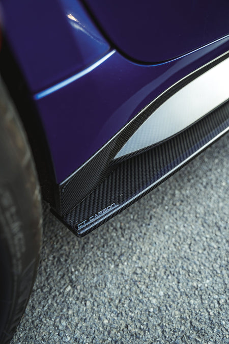 CT CARBON SIDE SKIRTS BMW M3 G80/G81 CARBON FIBRE SIDE SKIRT REPLACEMENT & EXTENSION - CT DESIGN