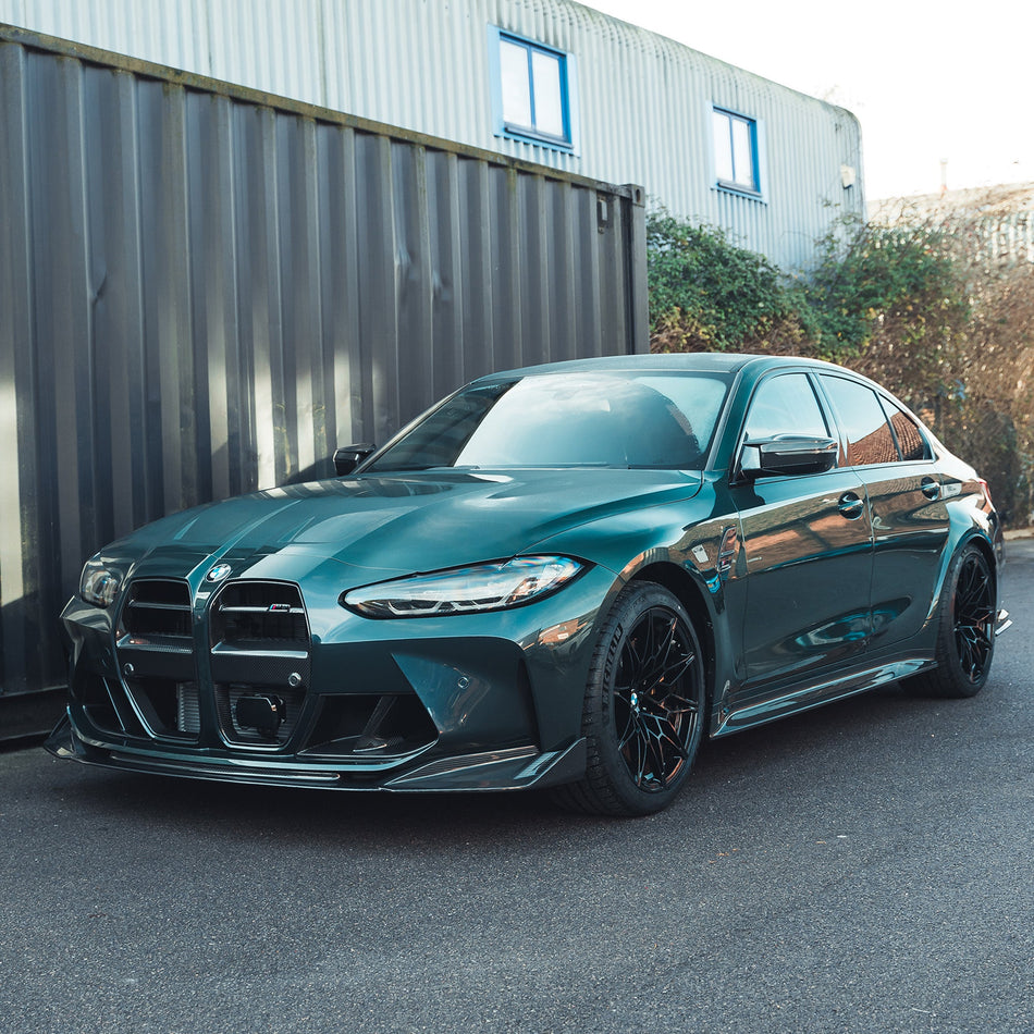 BMW M3 G80/G81 CARBON FIBRE SIDE SKIRT REPLACEMENT - V3