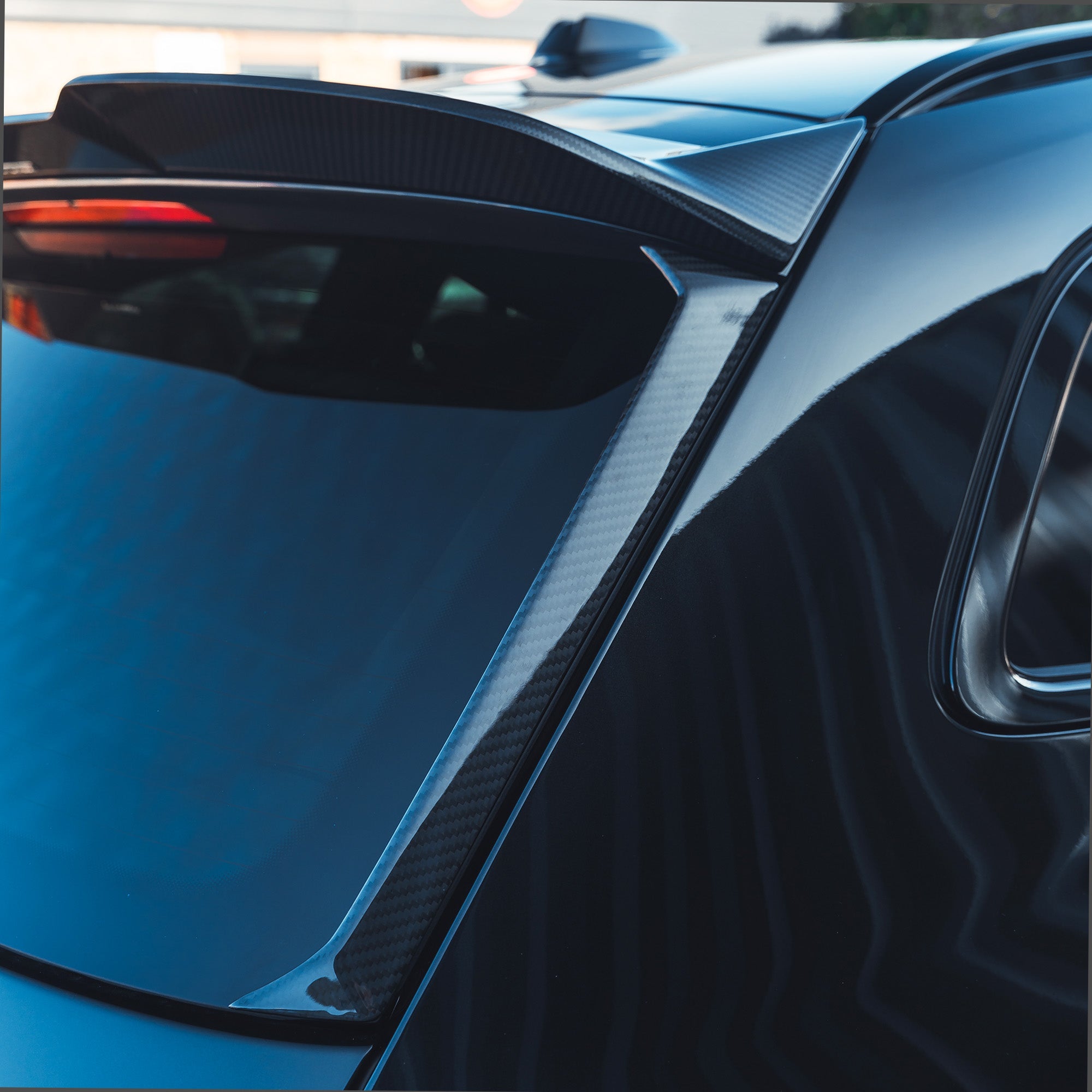BMW M3 G81 CARBON FIBRE SPOILER - CT DESIGN-Spoiler-CT CARBON-CT Carbon - High-quality carbon fiber and gloss black aerodynamic parts for premium sports and luxury vehicles.