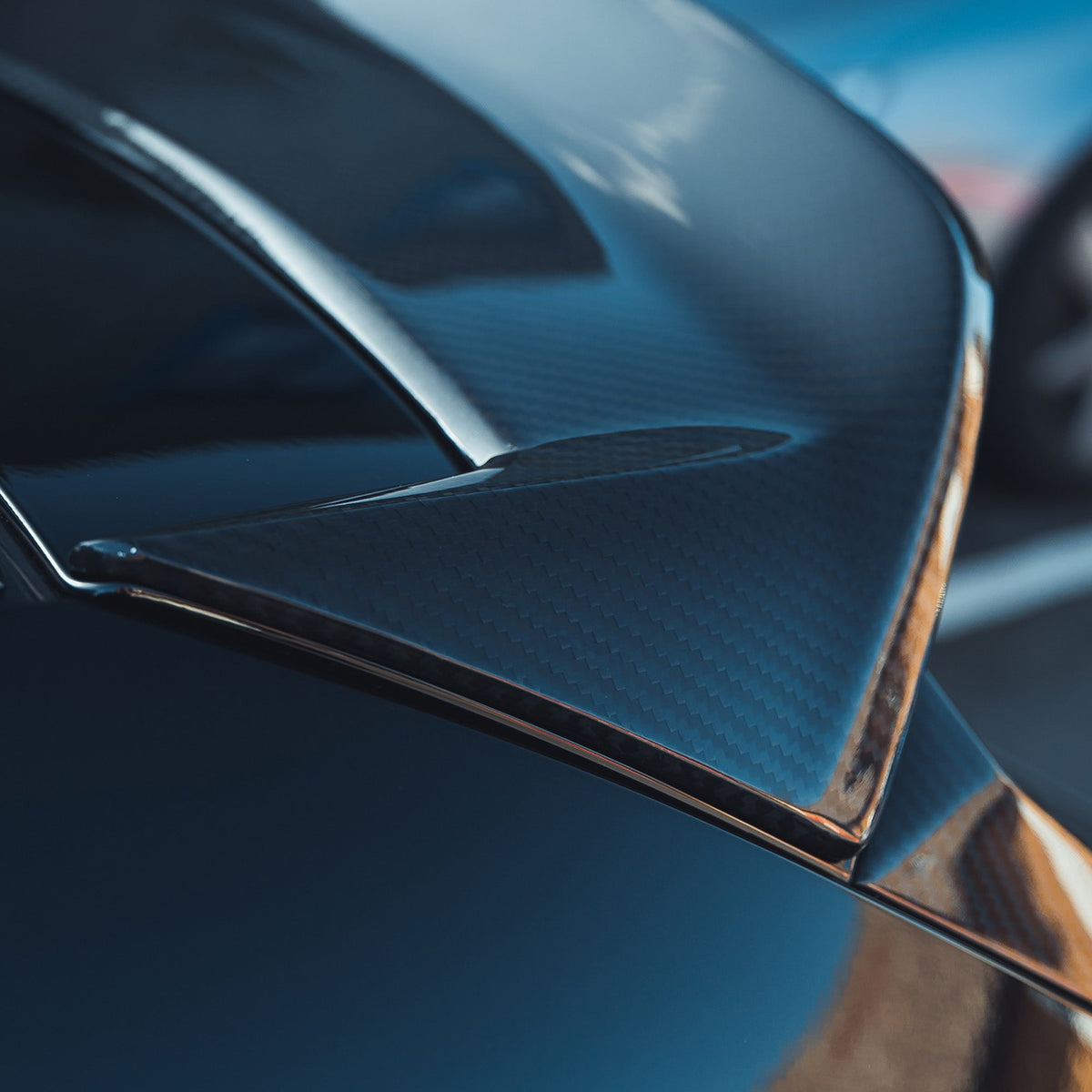 BMW M3 G81 CARBON FIBRE SPOILER - CT DESIGN-Spoiler-CT CARBON-CT Carbon - High-quality carbon fiber and gloss black aerodynamic parts for premium sports and luxury vehicles.