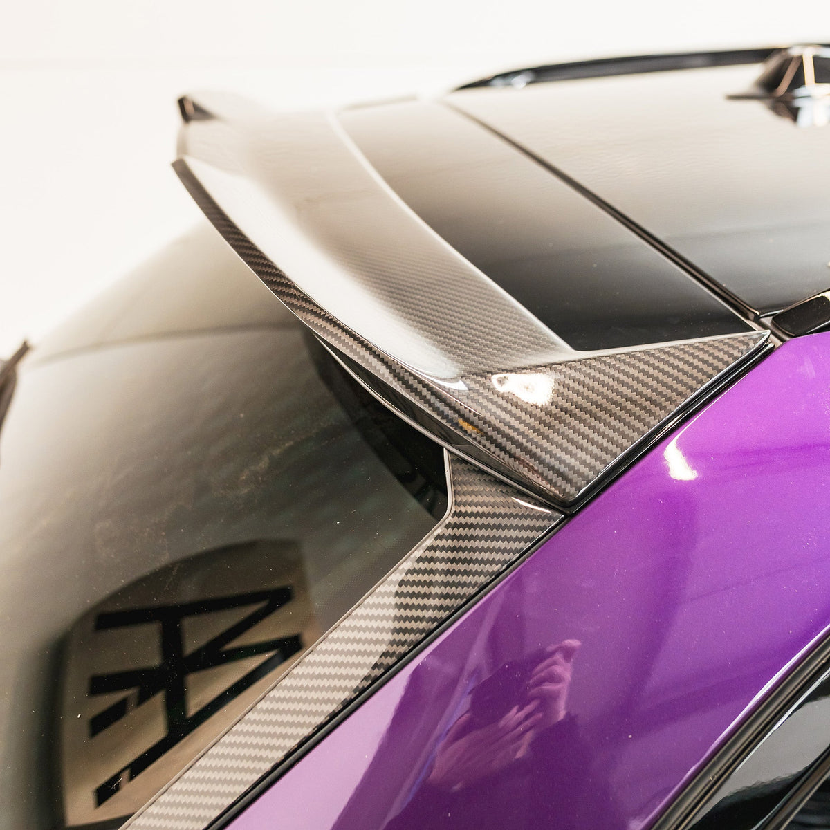 BMW M3 G81 CARBON FIBRE SPOILER - CT DESIGN-Spoiler-CT CARBON-CT Carbon - High-quality carbon fiber and gloss black aerodynamic parts for premium sports and luxury vehicles.