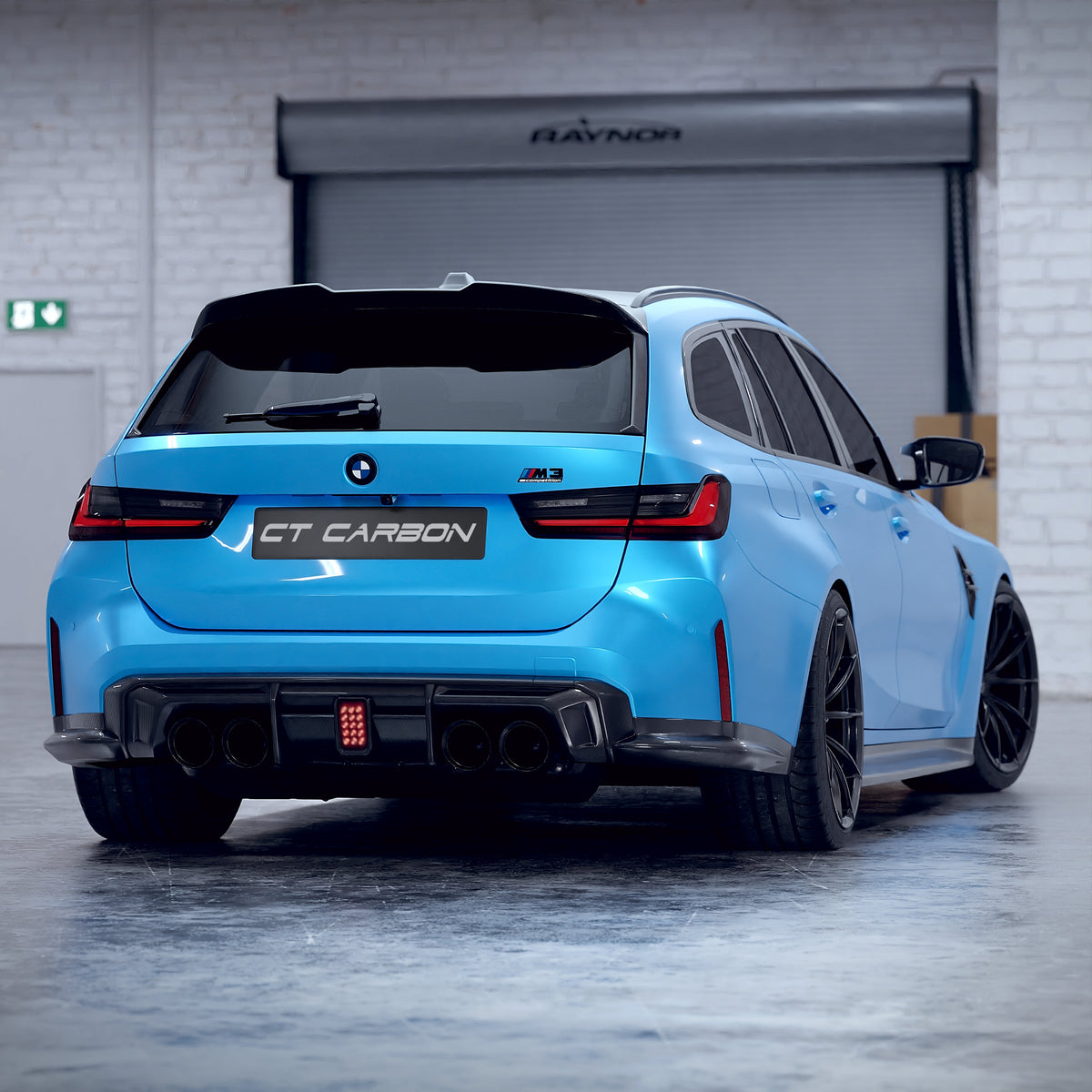 BMW M3 G81 CARBON FIBRE SPOILER - CT DESIGN-Spoiler-CT CARBON-CT Carbon - High-quality carbon fiber and gloss black aerodynamic parts for premium sports and luxury vehicles.