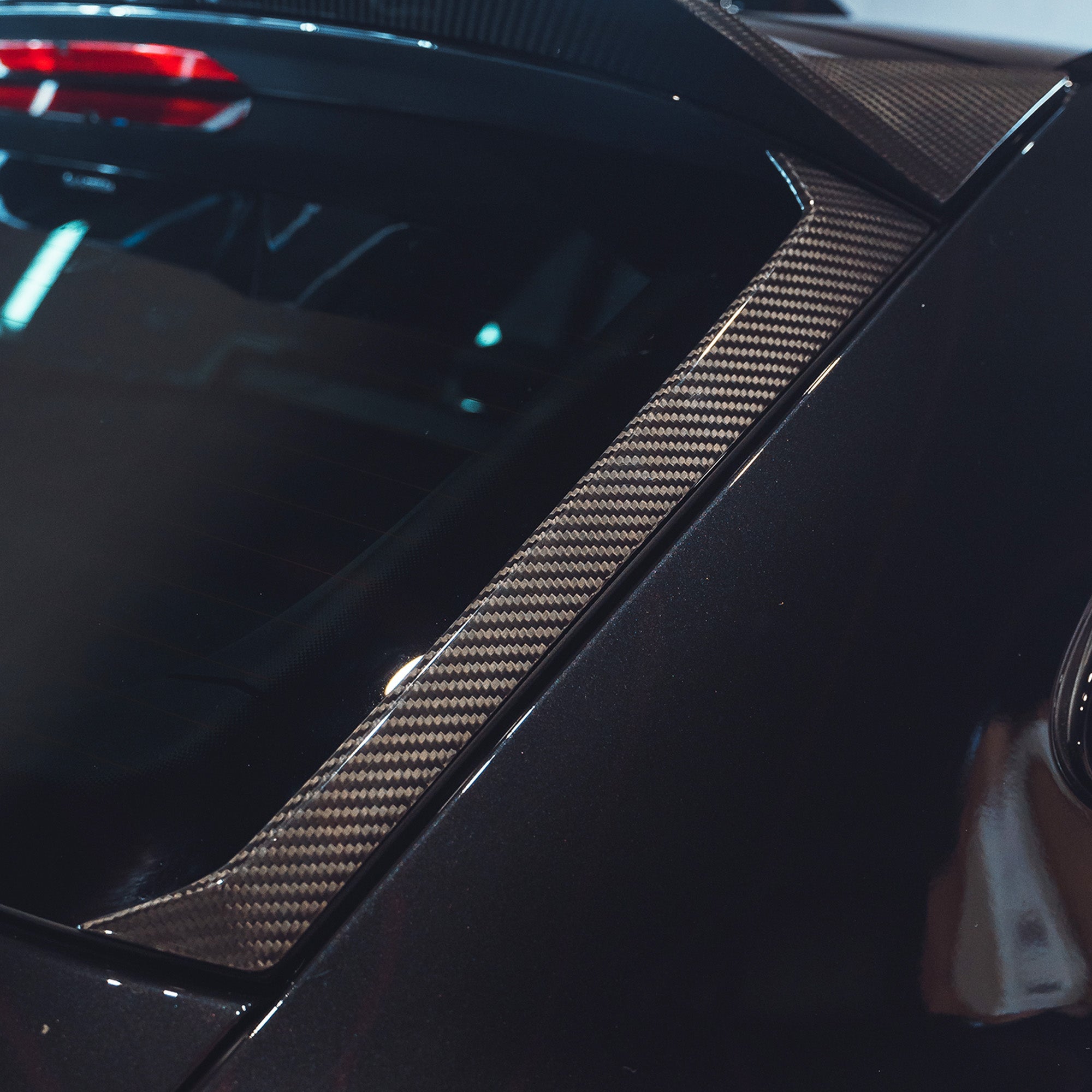 BMW M3 G81 CARBON FIBRE SPOILER - CT DESIGN-Spoiler-CT CARBON-CT Carbon - High-quality carbon fiber and gloss black aerodynamic parts for premium sports and luxury vehicles.