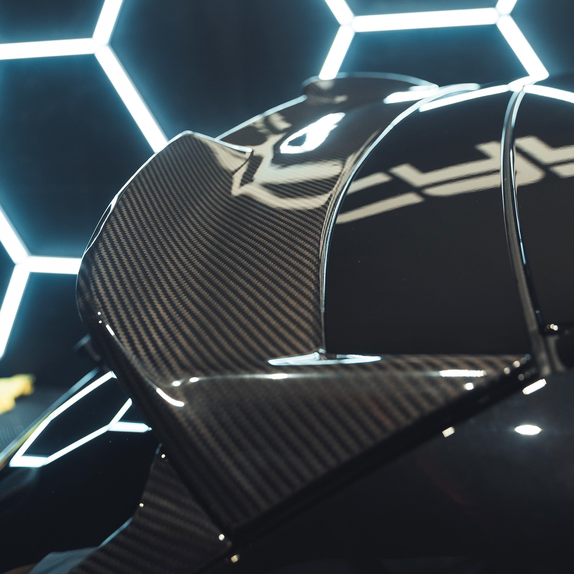 BMW M3 G81 CARBON FIBRE SPOILER - CT DESIGN V2-Spoiler-CT CARBON-CT Carbon - High-quality carbon fiber and gloss black aerodynamic parts for premium sports and luxury vehicles.