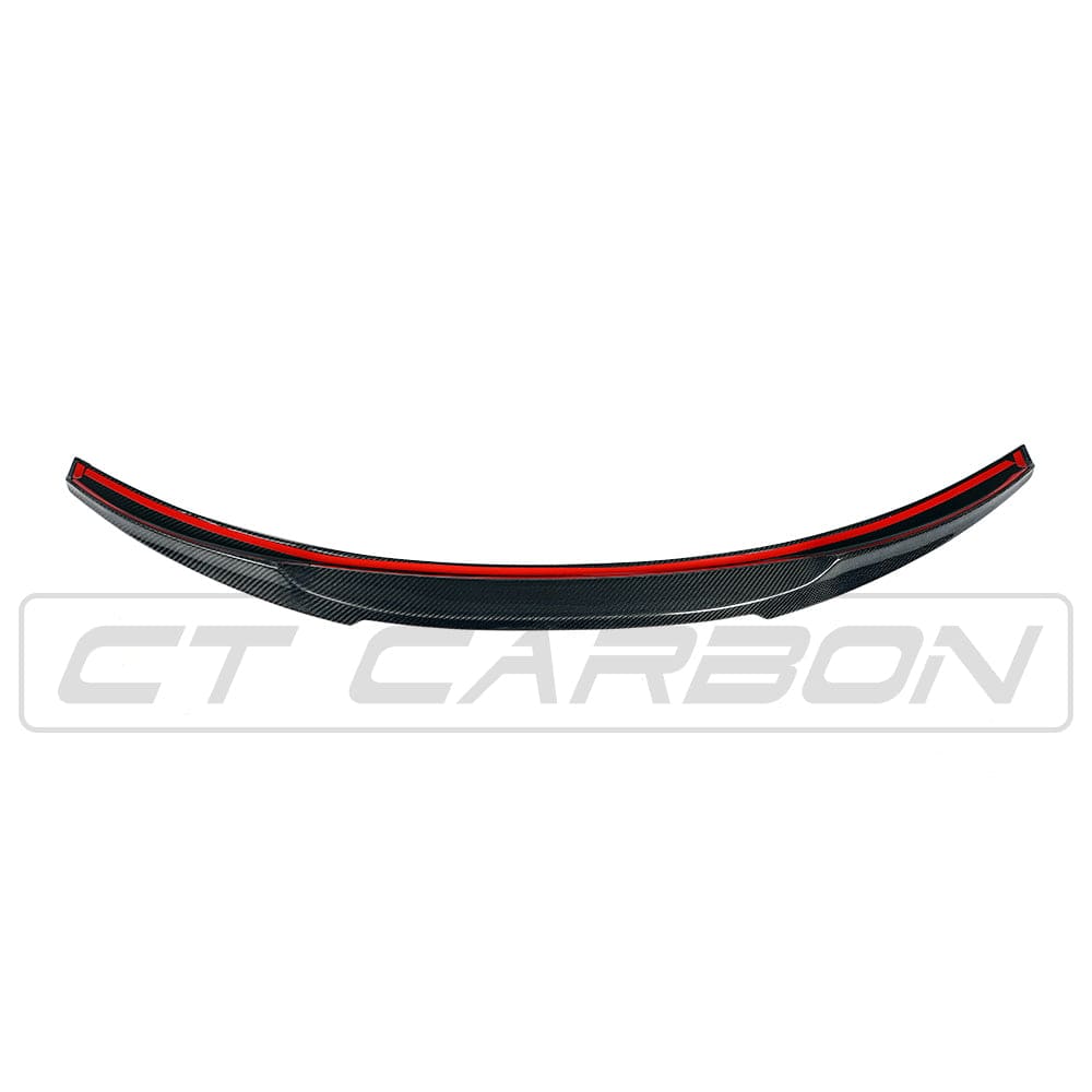 CT CARBON Vehicles & Parts BMW M3/3 SERIES G80/G20 WET CARBON FIBRE SPOILER - V STYLE