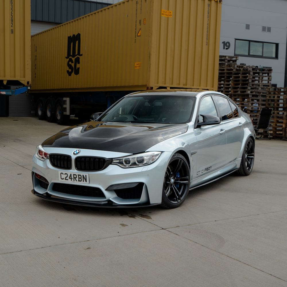BMW F80/F82/F83/F87 M2C/M3/M4 CARBON FIBRE MIRRORS (RHD ONLY)-Accessories-CT CARBON-CT Carbon - High-quality carbon fiber and gloss black aerodynamic parts for premium sports and luxury vehicles.