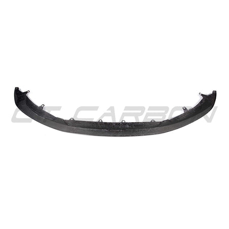 BMW M3/M4 (F80 F82 F83) PRE-PREG CARBON FIBRE SPLITTER - GT STYLE-Splitter-CT CARBON-CT Carbon - High-quality carbon fiber and gloss black aerodynamic parts for premium sports and luxury vehicles.