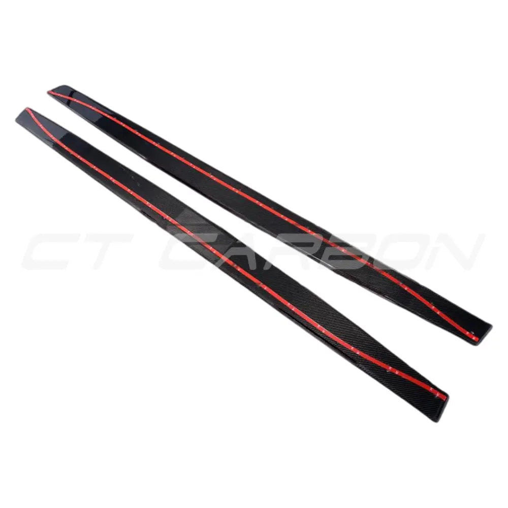 BMW M3/M4 F80/F82/F83 CARBON FIBRE SIDE SKIRTS - MP STYLE