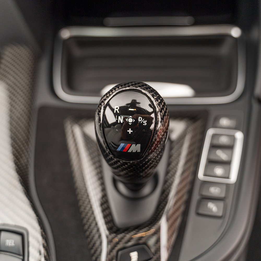 BMW M2/M3/M4/M5/M6 F10/F12/F13/F80/F82/F83/F87 SHIFT KNOB-Accessories-CT CARBON-CT Carbon - High-quality carbon fiber and gloss black aerodynamic parts for premium sports and luxury vehicles.