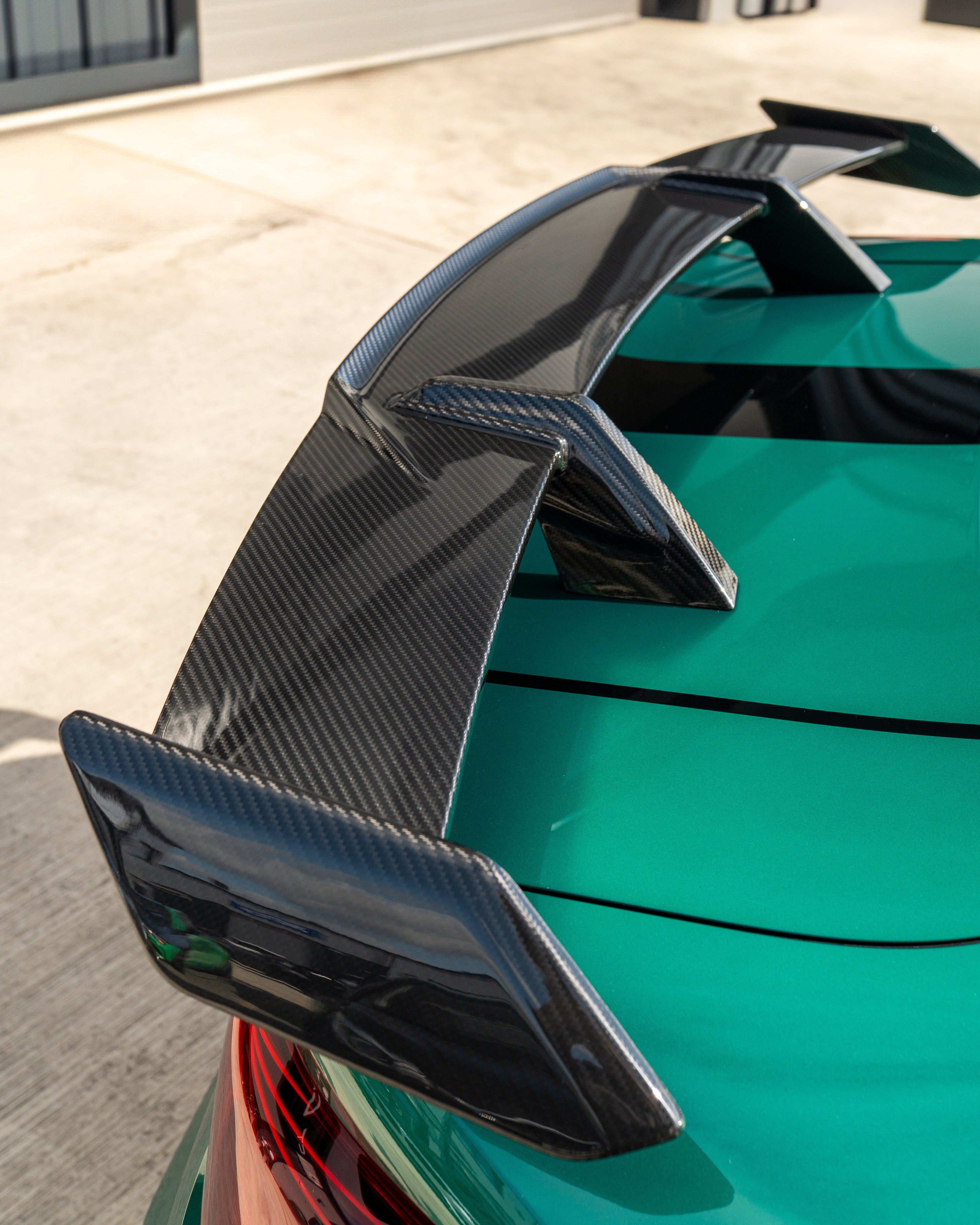 BMW M3/M4 (G80 G82) CARBON FIBRE WING - MP STYLE-Spoiler-CT CARBON-CT Carbon - High-quality carbon fiber and gloss black aerodynamic parts for premium sports and luxury vehicles.