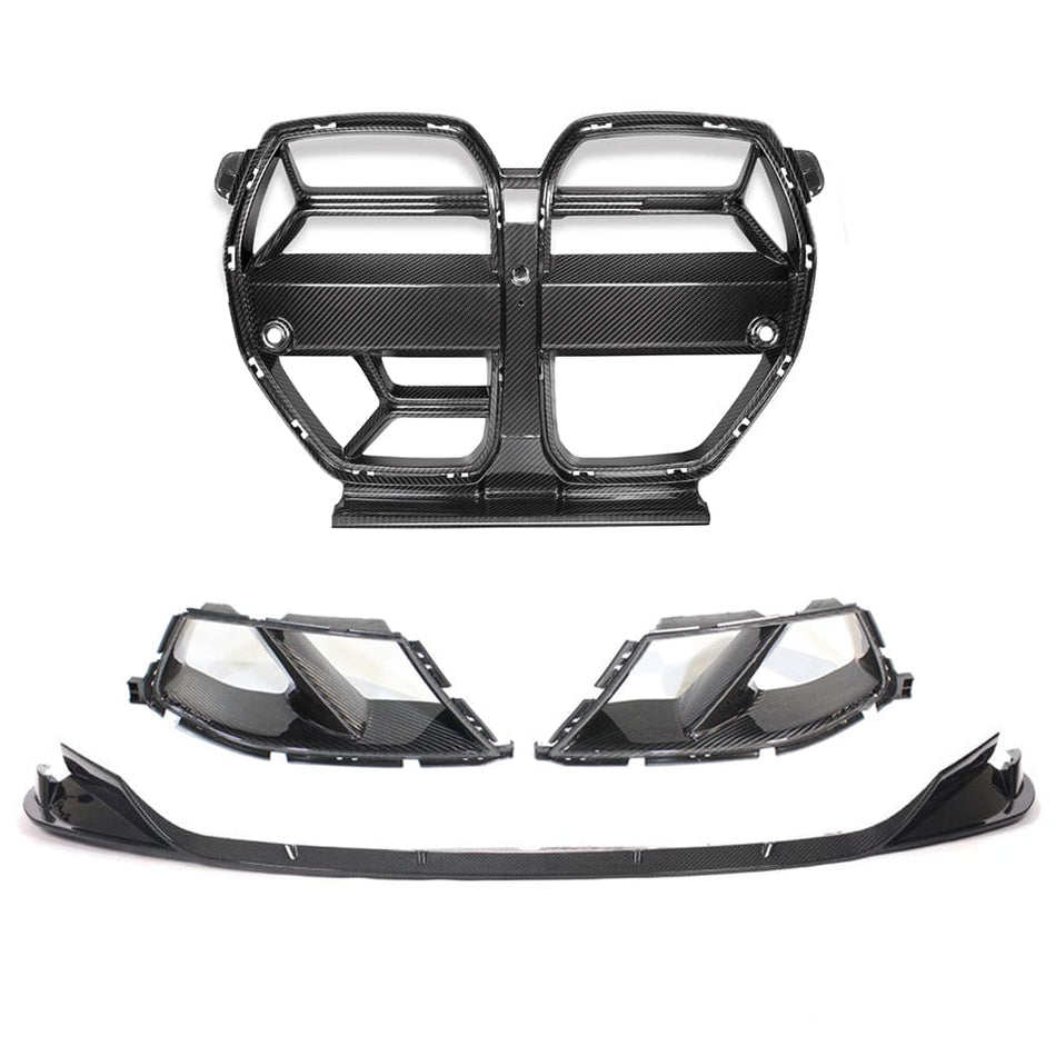 CT CARBON FRONT END PACKAGE BMW M3/M4 G80/G81/G82/G83 CARBON FIBRE FRONT END KIT - ACC