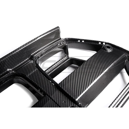 BMW M3/M4 G80/G81/G82/G83 CARBON FIBRE FRONT END PACK - V1 WITH ACC-Front End Pack-CT CARBON-CT Carbon - High-quality carbon fiber and gloss black aerodynamic parts for premium sports and luxury vehicles.