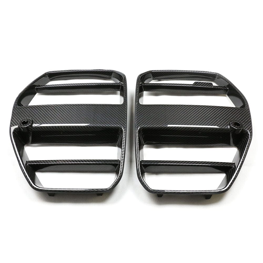 CT CARBON Vehicles & Parts BMW M3/M4 G80/G81/G82/G83 CARBON FIBRE GRILLE WITHOUT ACC - GT STYLE