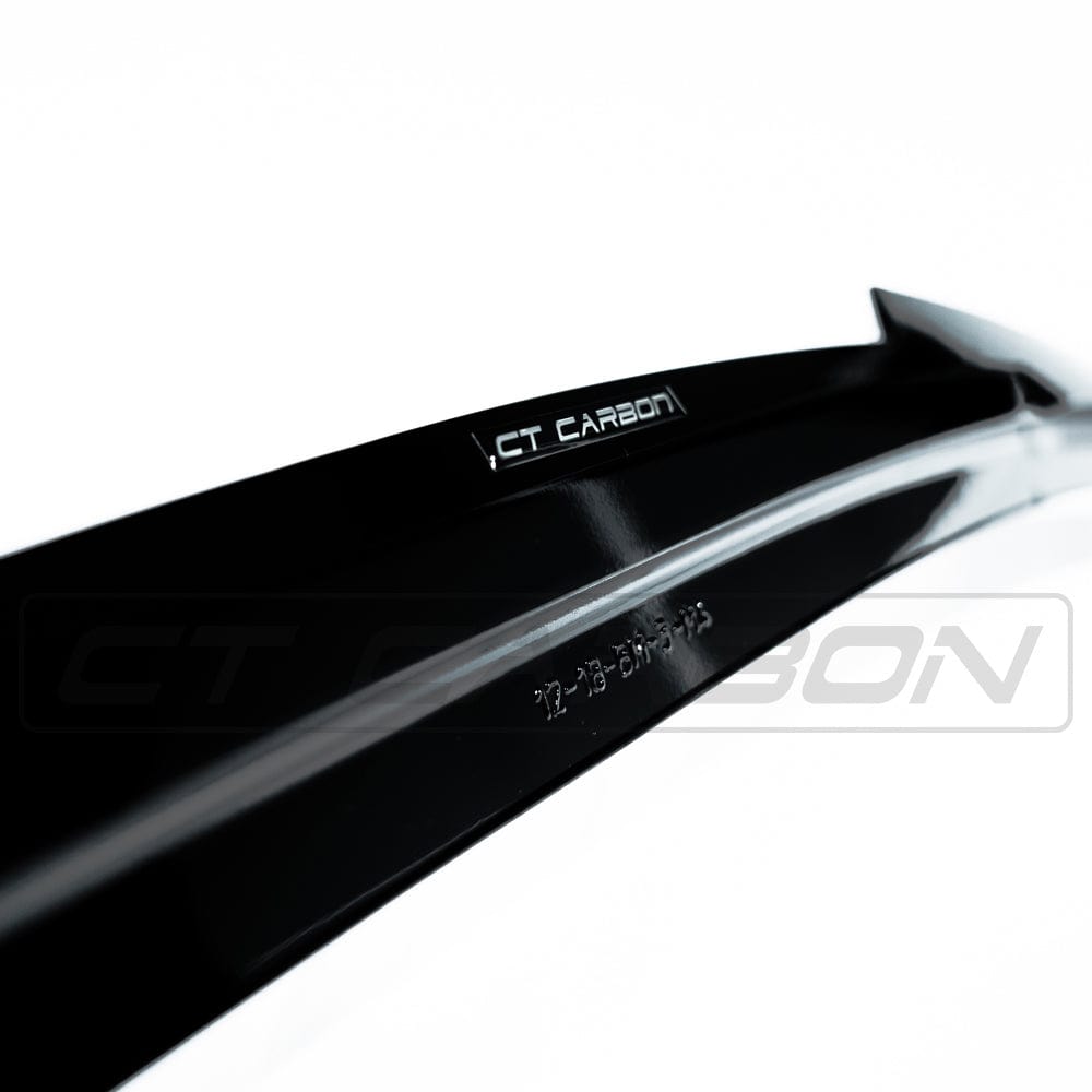 CT CARBON Splitter BMW M4 (F82) COUPE FULL GLOSS BLACK KIT