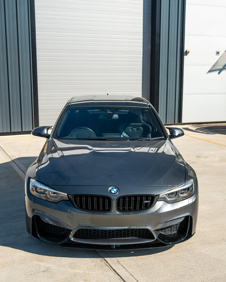 BMW M3/M4 (F80 F82 F83) GLOSS BLACK SPLITTER - MP STYLE