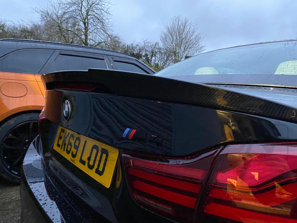 CT CARBON Spoiler BMW M4 F83 & F33 4 SERIES CARBON FIBRE SPOILER - V STYLE