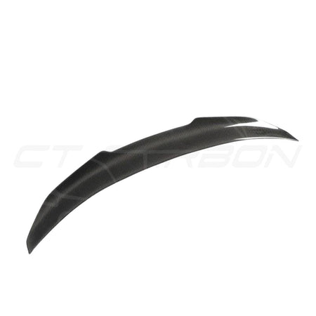 BMW M4 F83 & F33 4 SERIES CARBON FIBRE SPOILER - V STYLE-Spoiler-CT CARBON-CT Carbon - High-quality carbon fiber and gloss black aerodynamic parts for premium sports and luxury vehicles.