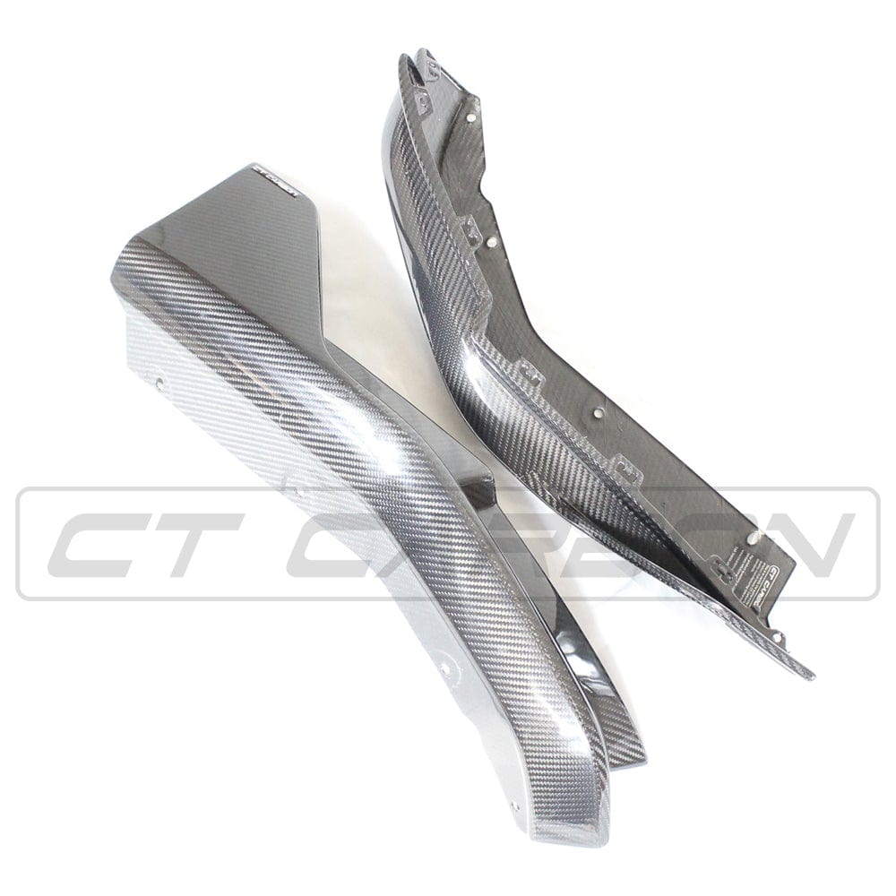 CT CARBON Diffuser BMW M4 G82/G83 CARBON FIBRE REAR BUMPER CORNERS - MP STYLE