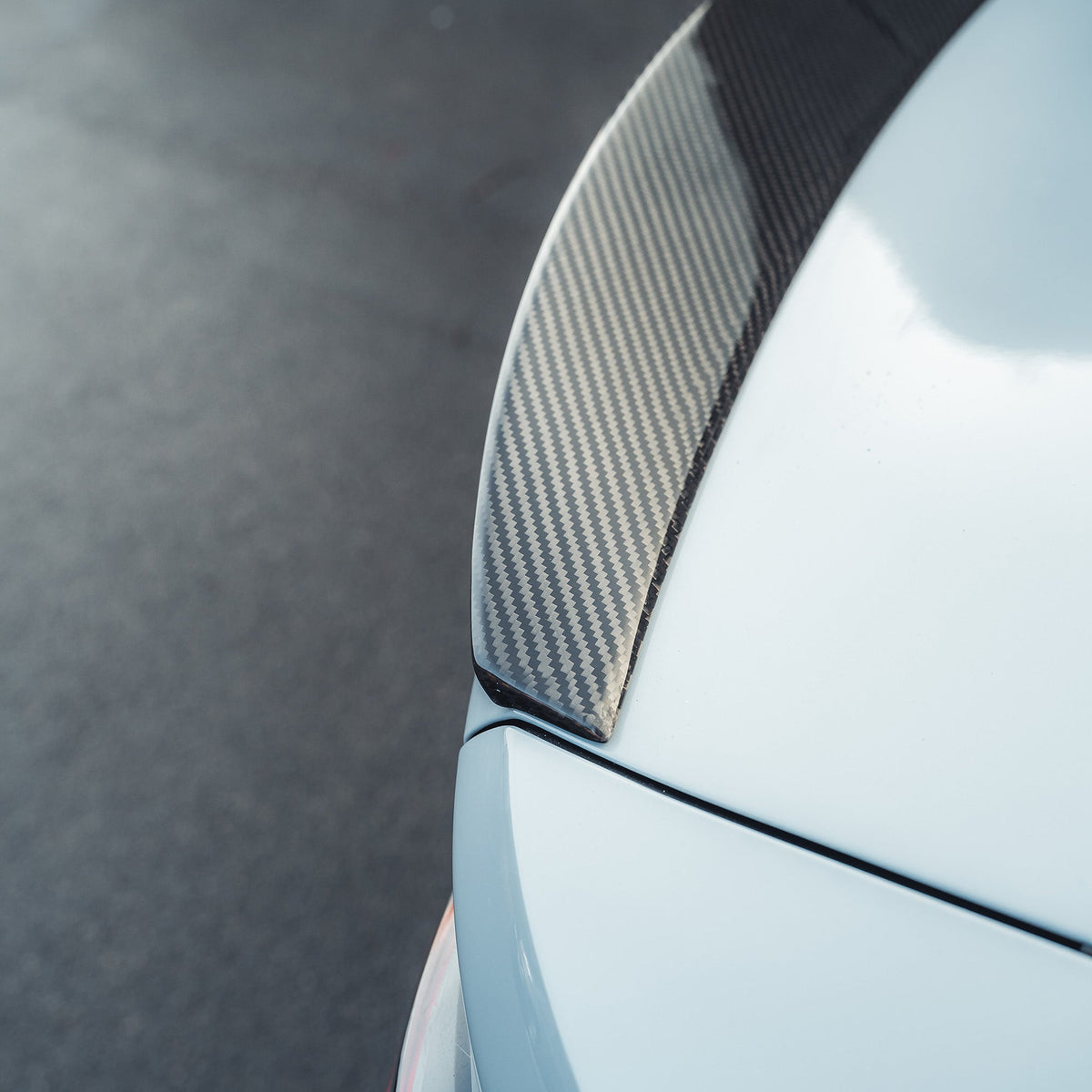 BMW M4/4 SERIES G82/G22 CARBON FIBRE SPOILER - CT DESIGN-Spoiler-CT CARBON-CT Carbon - High-quality carbon fiber and gloss black aerodynamic parts for premium sports and luxury vehicles.