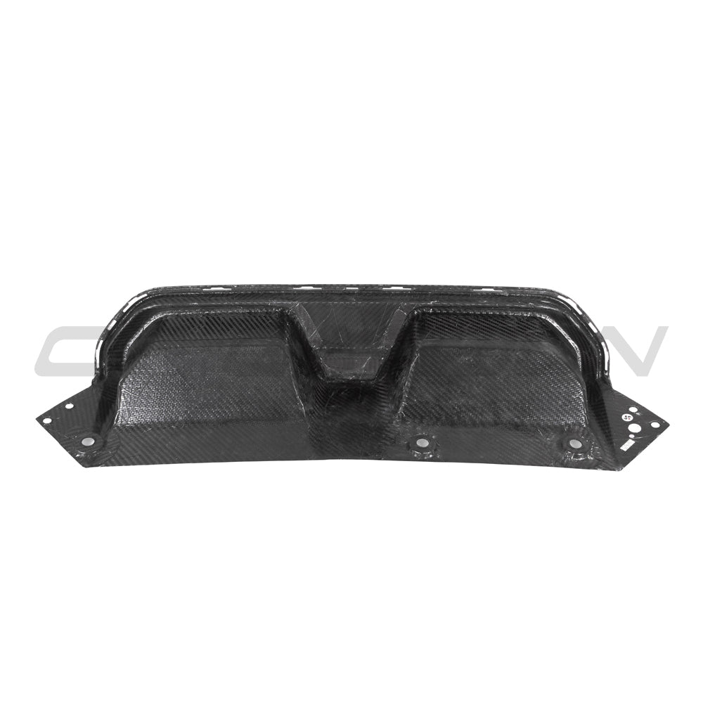 BMW M5 F90 2018-2024 PRE PREG CARBON FIBRE DIFFUSER - CS STYLE-Diffuser-CT CARBON-CT Carbon - High-quality carbon fiber and gloss black aerodynamic parts for premium sports and luxury vehicles.