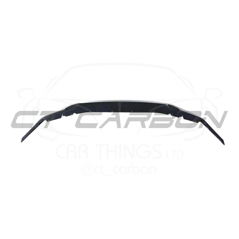 BMW M5 F90 CARBON FIBRE SPLITTER - GTS STYLE-Splitter-CT CARBON-CT Carbon - High-quality carbon fiber and gloss black aerodynamic parts for premium sports and luxury vehicles.