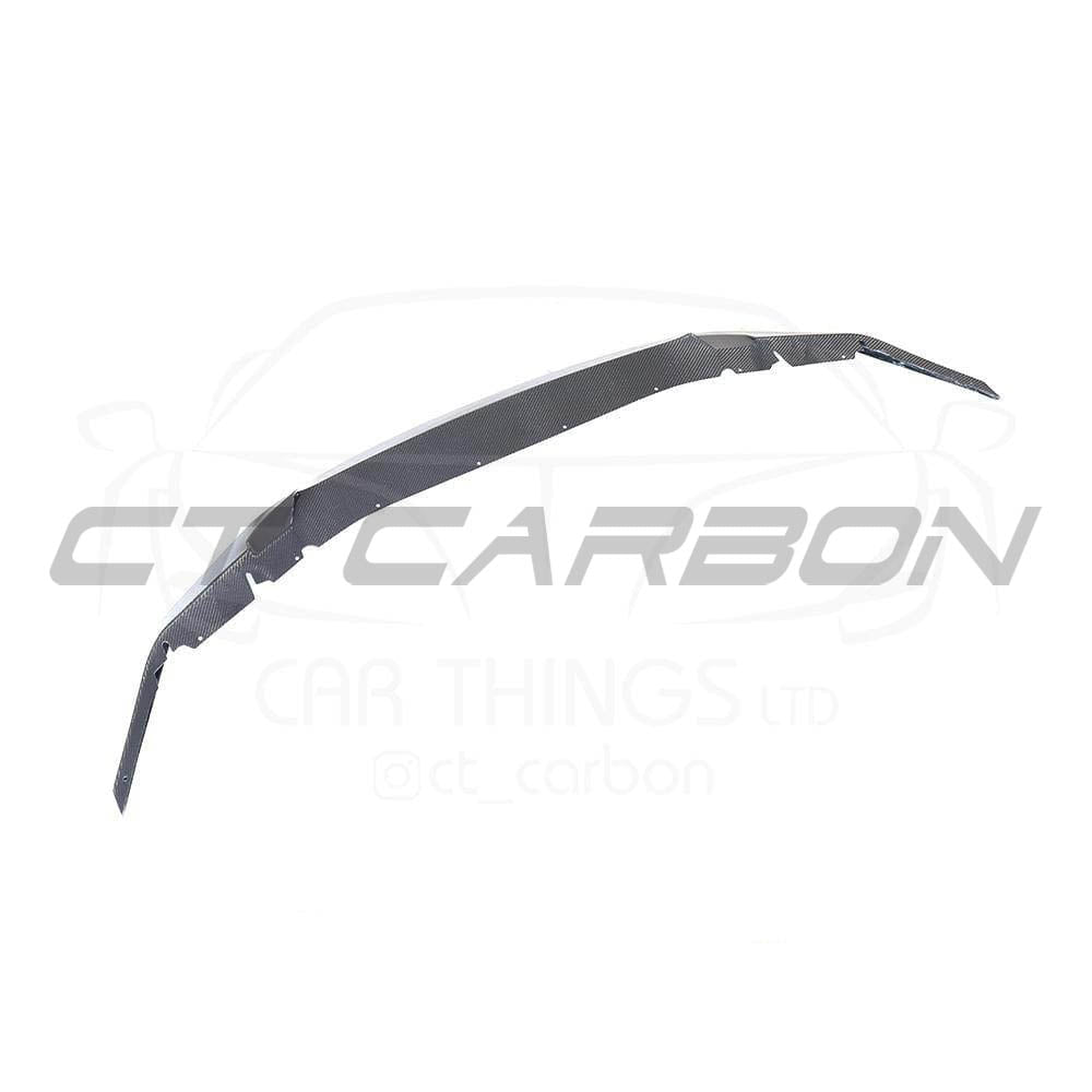 BMW M5 F90 CARBON FIBRE SPLITTER - GTS STYLE-Splitter-CT CARBON-CT Carbon - High-quality carbon fiber and gloss black aerodynamic parts for premium sports and luxury vehicles.