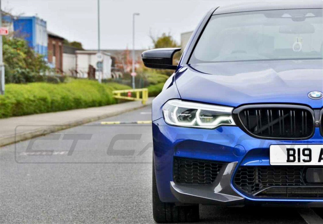 BMW M5 F90 CARBON FIBRE SPLITTERS - MP STYLE