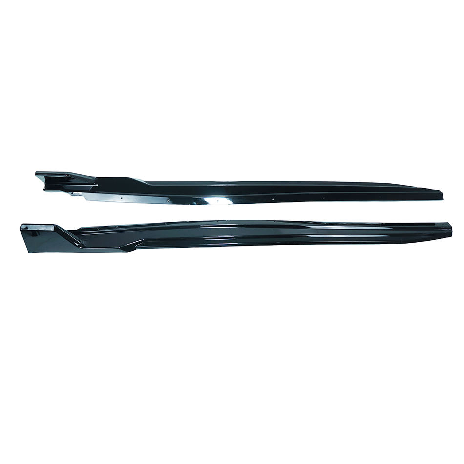 BMW U10 X2 2023+ GLOSS BLACK SIDE SKIRTS