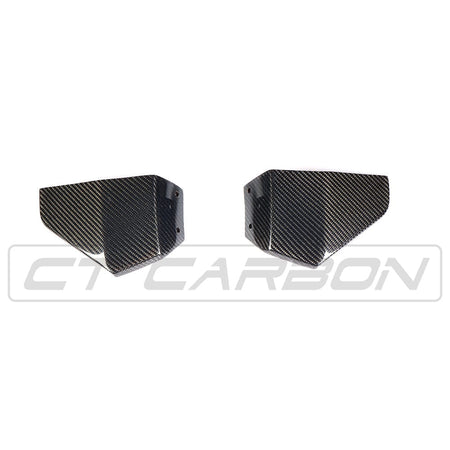 BLAK BY CT Vehicles & Parts BMW X3 G01 CARBON FIBRE CORNER SPLITTERS