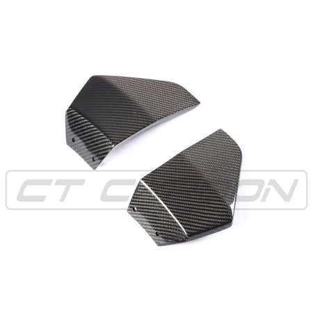 BLAK BY CT Vehicles & Parts BMW X3 G01 CARBON FIBRE CORNER SPLITTERS