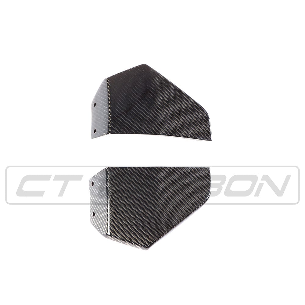 BLAK BY CT Vehicles & Parts BMW X3 G01 CARBON FIBRE CORNER SPLITTERS