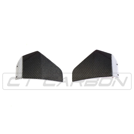 BLAK BY CT Vehicles & Parts BMW X3 G01 CARBON FIBRE CORNER SPLITTERS