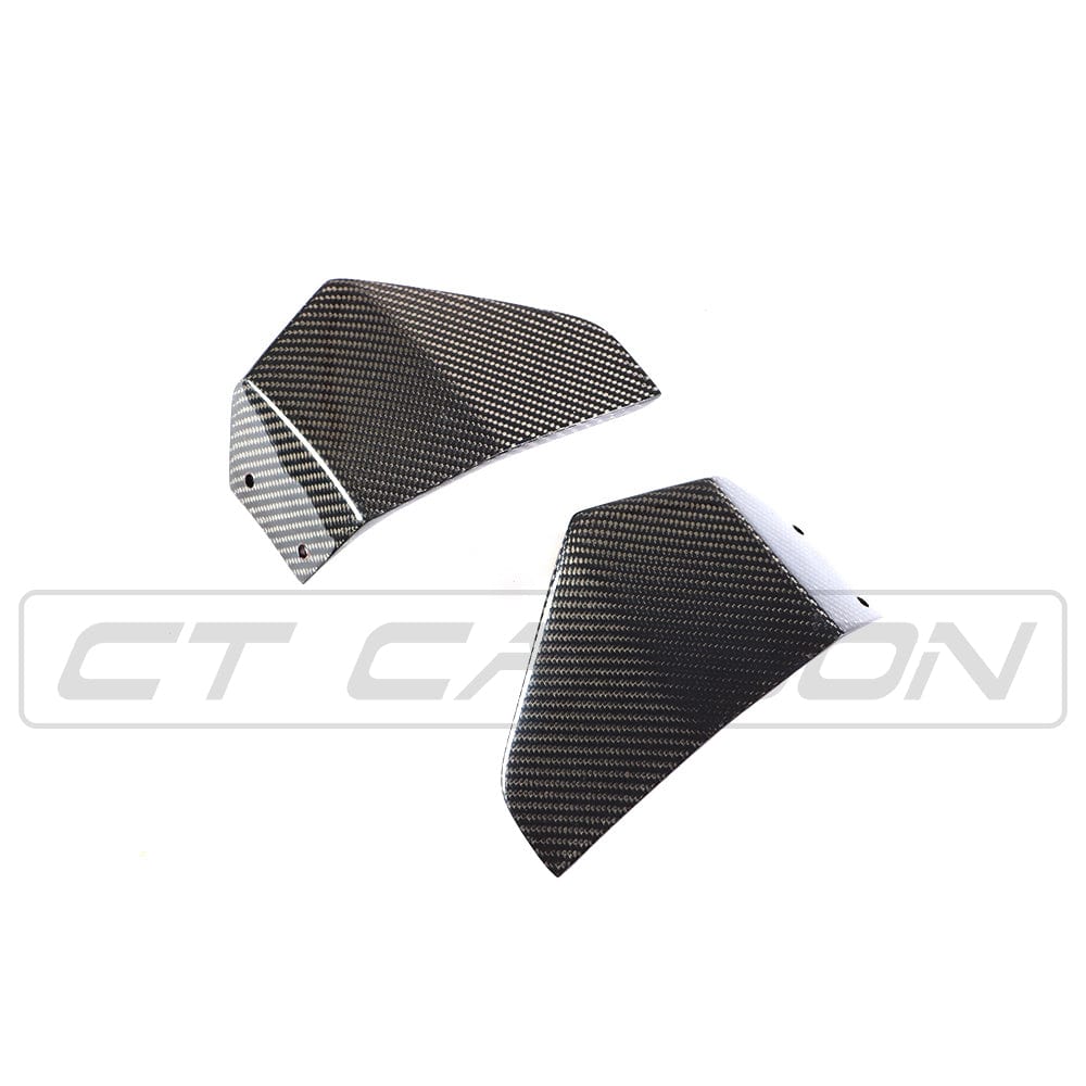 BLAK BY CT Vehicles & Parts BMW X3 G01 CARBON FIBRE CORNER SPLITTERS
