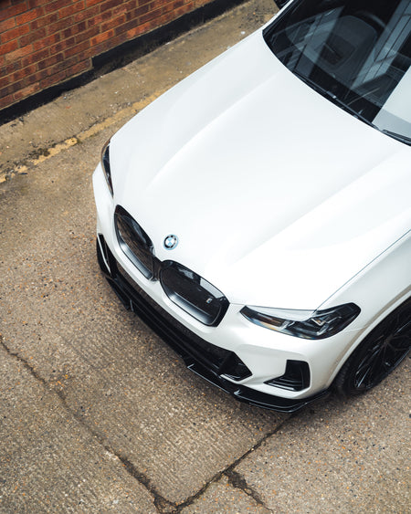 BLAK BY CT Vehicles & Parts BMW X3 G01 LCI (22+) GLOSS BLACK SPLITTER