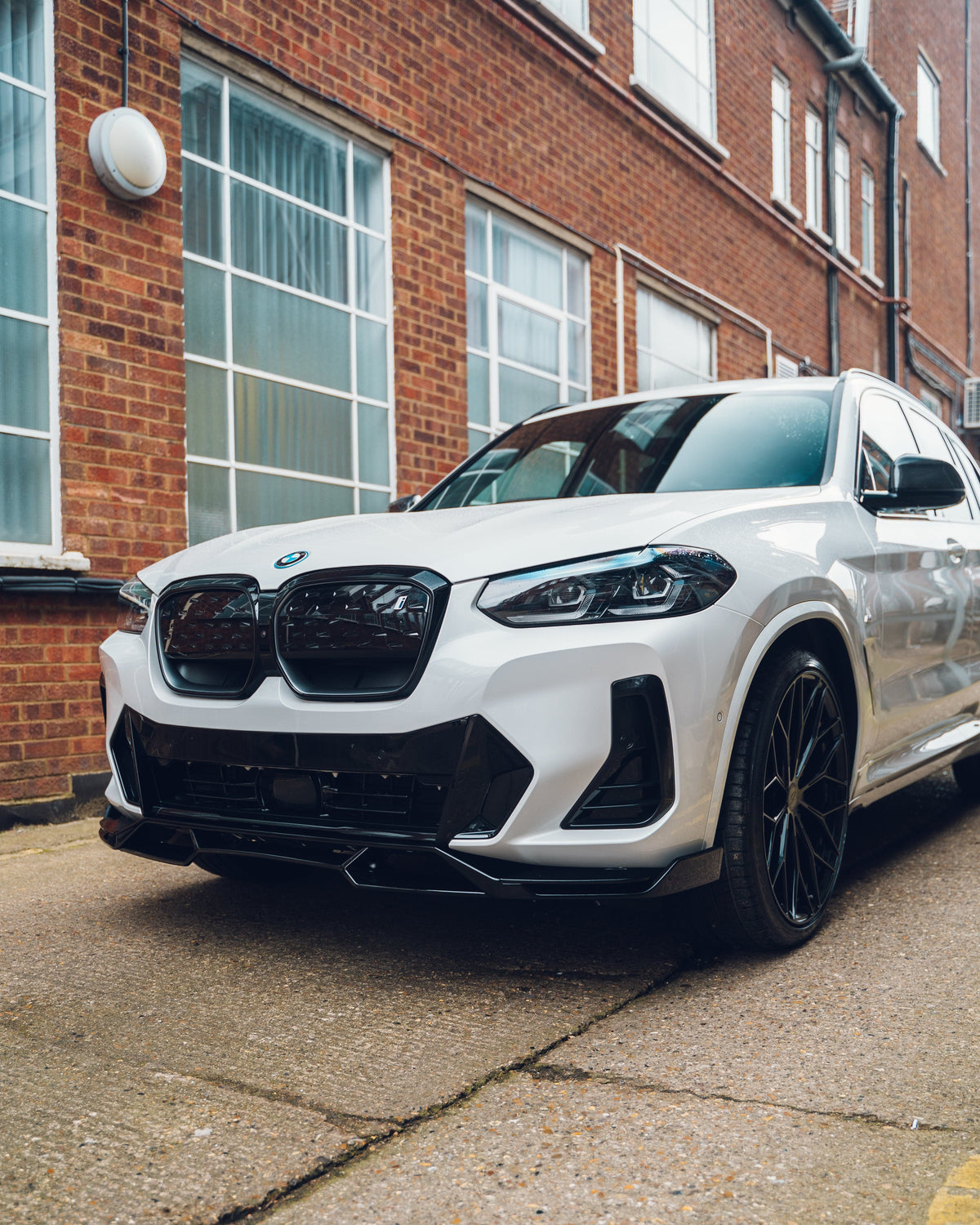 BLAK BY CT Vehicles & Parts BMW X3 G01 LCI (22+) GLOSS BLACK SPLITTER