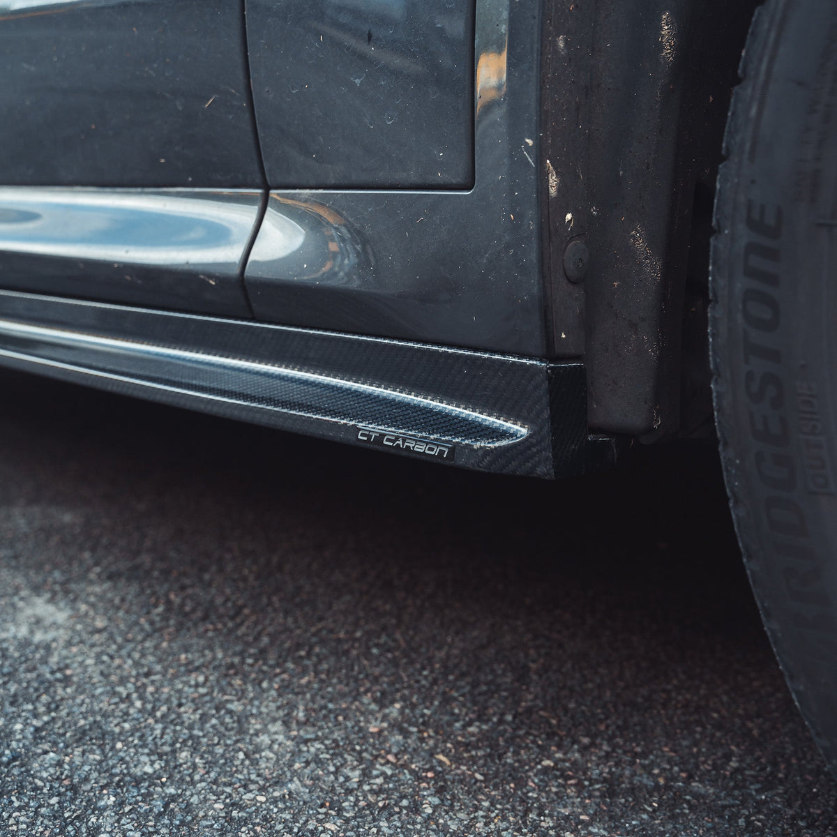 BMW X3M/X4M F97/F98 (18-21) CARBON FIBRE SIDE SKIRTS - 3D STYLE-Side Skirts-CT CARBON-CT Carbon - High-quality carbon fiber and gloss black aerodynamic parts for premium sports and luxury vehicles.