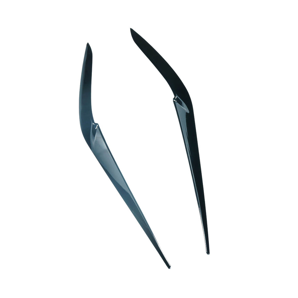 BMW X5 G05 & F95 X5M GLOSS BLACK HEADLIGHT EYEBROWS/EYELIDS