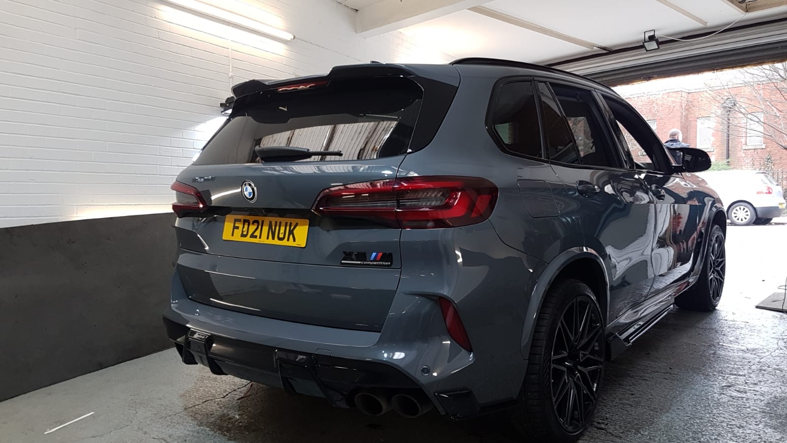 BLAK BY CT Splitter BMW X5M F95 GLOSS BLACK KIT