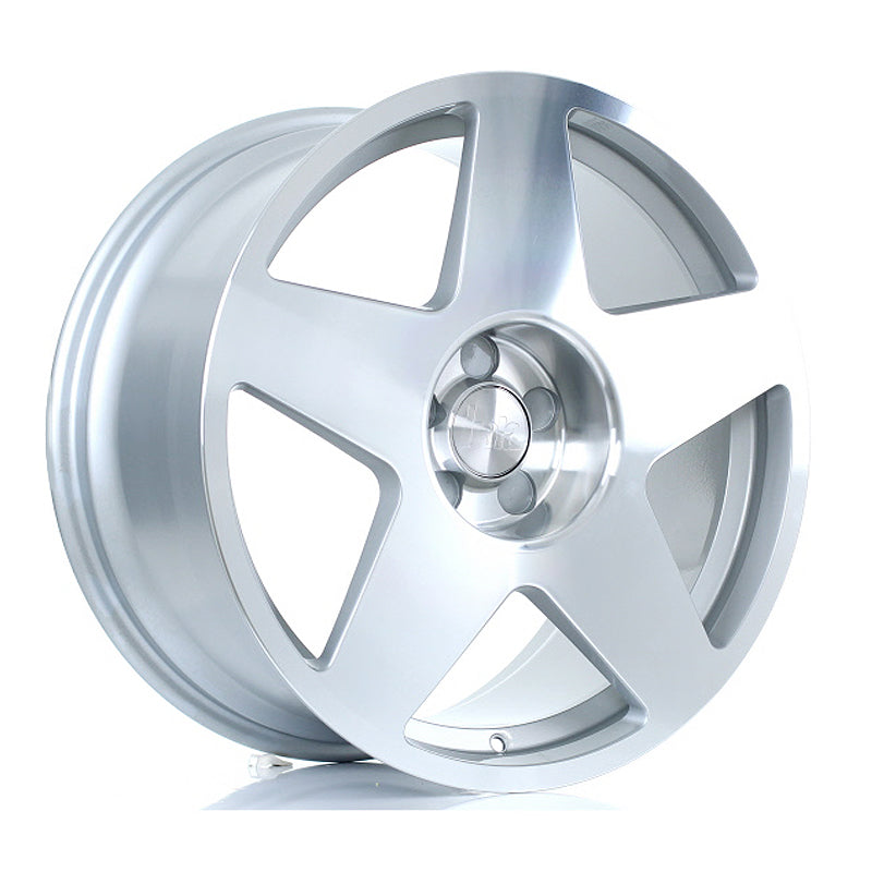 BOLA B10 19x9.5 ET42-45 5X108 SILVER POLISHED FACE