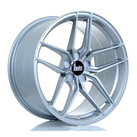 BOLA B11 19x9.5 ET25-45 5X128 CRYSTAL SILVER