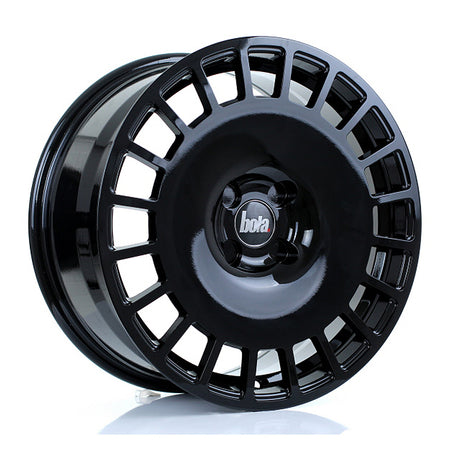 BOLA B12 17x8 ET30-45 5X100 GLOSS BLACK