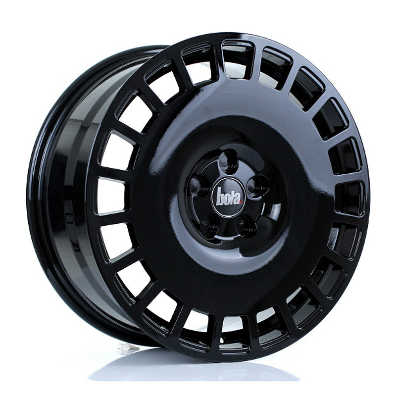 BOLA B12 18x8 ET30-45 5X108 GLOSS BLACK