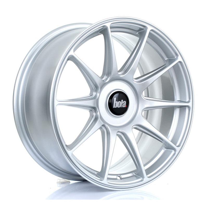 BOLA B15 17x8 ET35-45 5X100 CRYSTAL SILVER