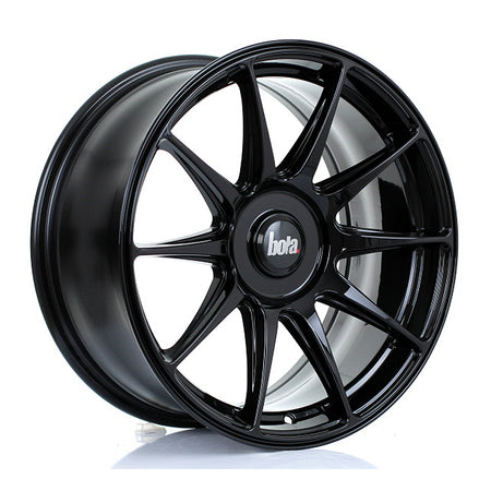 BOLA B15 17x8 ET35-45 5X108 GLOSS BLACK