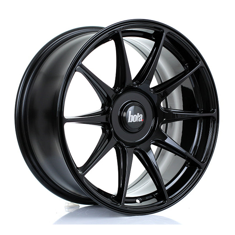BOLA B15 17x8 ET35-45 5X112 GLOSS BLACK