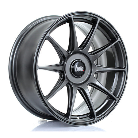 BOLA B15 17x8 ET35-45 4X108 GLOSS GUNMETAL