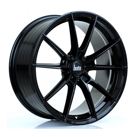 BOLA B19 19x8.5 ET35-45 5X115 GLOSS BLACK