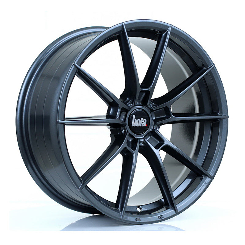 BOLA B19 18x8 ET35-45 5X112 GLOSS GUNMETAL
